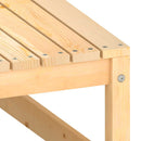 vidaXL 2 részes tömör fenyőfa kerti ülőgarnitúra párnákkal