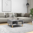 vidaXL betonszürke szerelt fa dohányzóasztal 60 x 60 x 30 cm