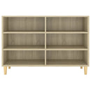 vidaXL sonoma tölgy színű szerelt fa tálalószekrény 103,5 x 35 x 70 cm