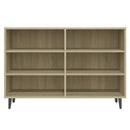 vidaXL sonoma tölgy színű szerelt fa tálalószekrény 103,5 x 35 x 70 cm