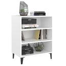 vidaXL fehér forgácslap tálalószekrény 57 x 35 x 70 cm