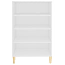 vidaXL fehér forgácslap tálalószekrény 57 x 35 x 90 cm