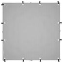 vidaXL ezüstszínű acél kutyakennel 110 x 110 x 110 cm