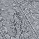 vidaXL 20 db antracitszürke öntapadós 3D tégla hatású falmatrica