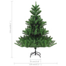 vidaXL zöld nordmann műfenyő 150 cm