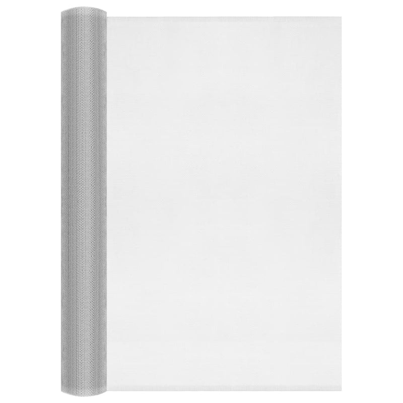 vidaXL ezüstszínű alumínium háló 60 x 2000 cm