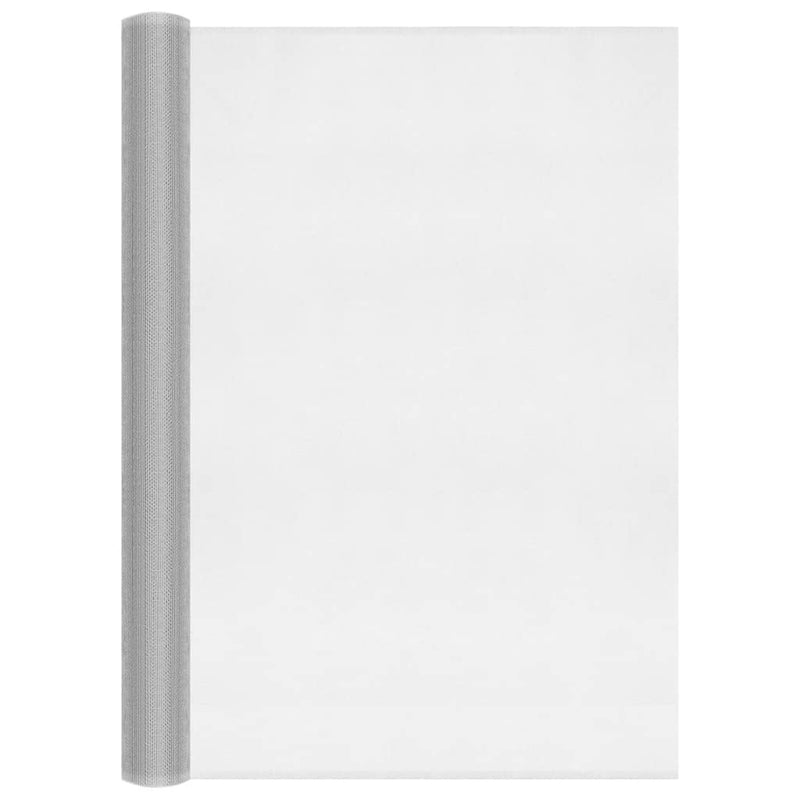 vidaXL ezüstszínű alumínium háló 80 x 500 cm