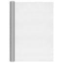 vidaXL ezüstszínű alumíniumháló 80 x 2000 cm