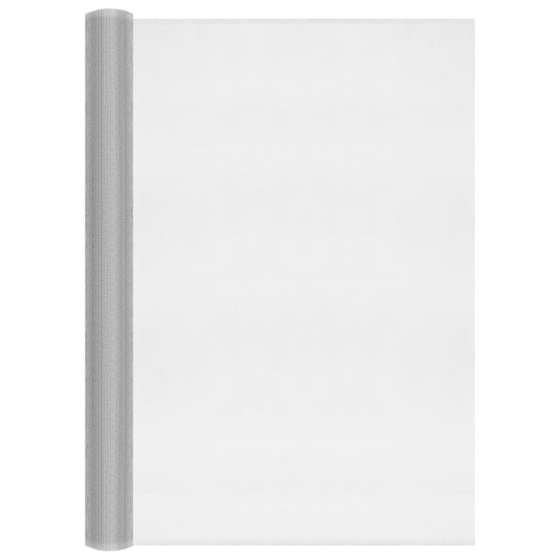 vidaXL ezüstszínű alumíniumháló 80 x 2000 cm