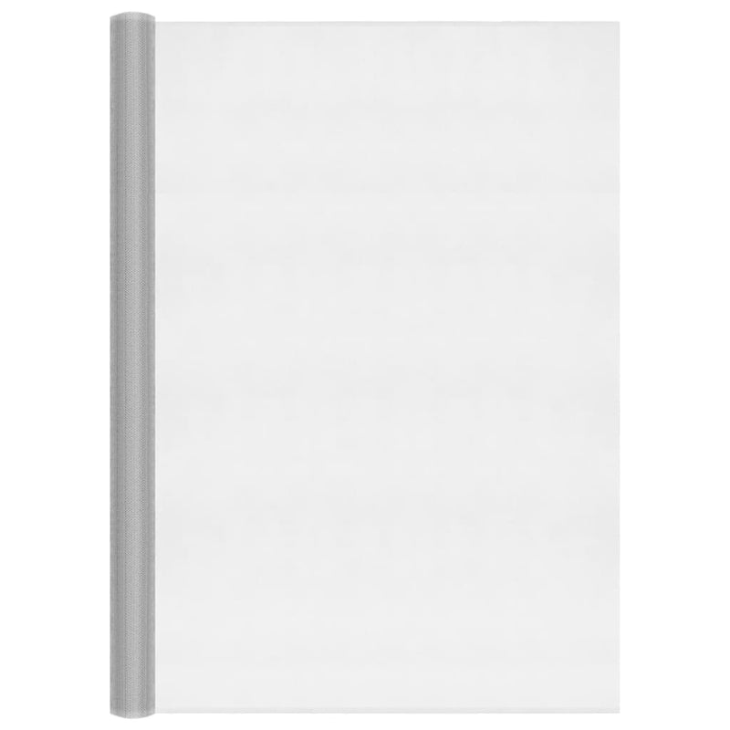 vidaXL ezüstszínű alumíniumháló 112 x 500 cm