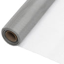 vidaXL ezüstszínű rozsdamentes acélháló 60 x 2000 cm