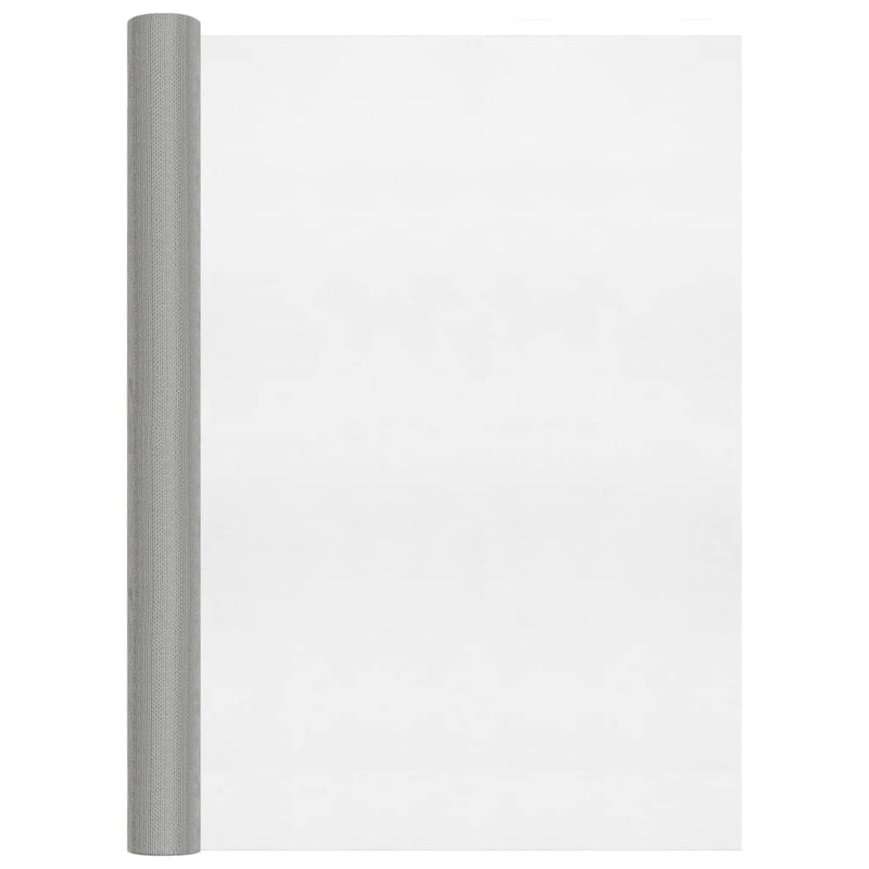 vidaXL ezüstszínű rozsdamentes acélháló 112 x 500 cm