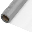 vidaXL ezüstszínű rozsdamentes acélháló 112 x 2000 cm