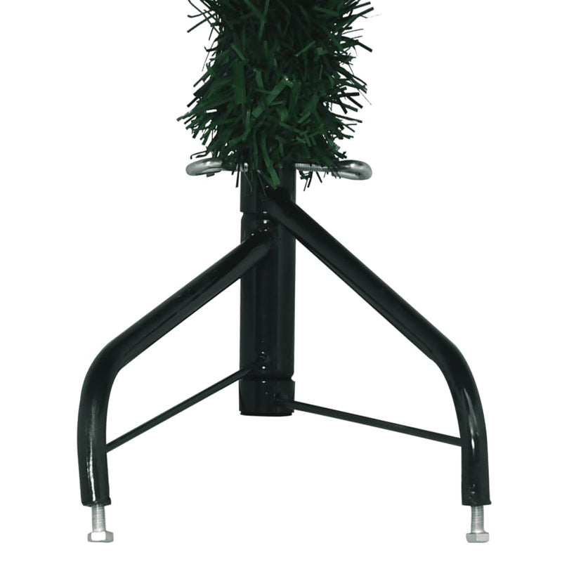 vidaXL zöld PVC sarok műkarácsonyfa 240 cm