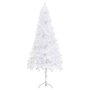 vidaXL Műfenyők PVC, Steel White