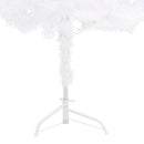 vidaXL fehér PVC sarok műkarácsonyfa 210 cm