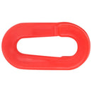 vidaXL lánctartóoszlop-szett 10 m-es műanyag lánccal