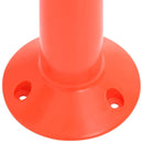 vidaXL 10 db polietilén forgalomterelő oszlop lánccal 75 cm