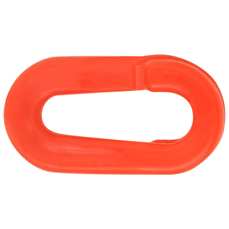 vidaXL 10 db polietilén forgalomterelő oszlop lánccal 75 cm