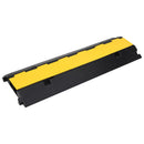 vidaXL 2 csatornás gumi kábeltaposó 100 cm
