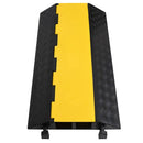 vidaXL 2 db 2 csatornás gumi kábeltaposó 100 cm
