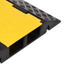 vidaXL 2 db 2 csatornás gumi kábeltaposó 100 cm