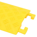 vidaXL 4 db sárga kábeltaposó 98,5 cm