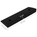vidaXL 2 db gumi járdaszegélyrámpa 50 x 17,5 x 5 cm