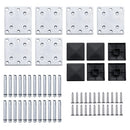 vidaXL szürke WPC kerítéspanelszett 872 x 146 cm