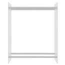 vidaXL átlátszó edzett üveg tűzifatároló 80 x 35 x 100 cm