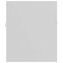 vidaXL fehér szerelt fa fürdőszobai bútorszett