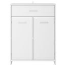 vidaXL 4 részes fehér fürdőszobai bútorszett