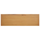 vidaXL tömör tölgyfa cipőtartó állvány 114 x 37 x 45 cm