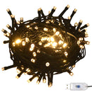 vidaXL 60 részes karácsonyi gömbszett csúccsal és 150 LED-del