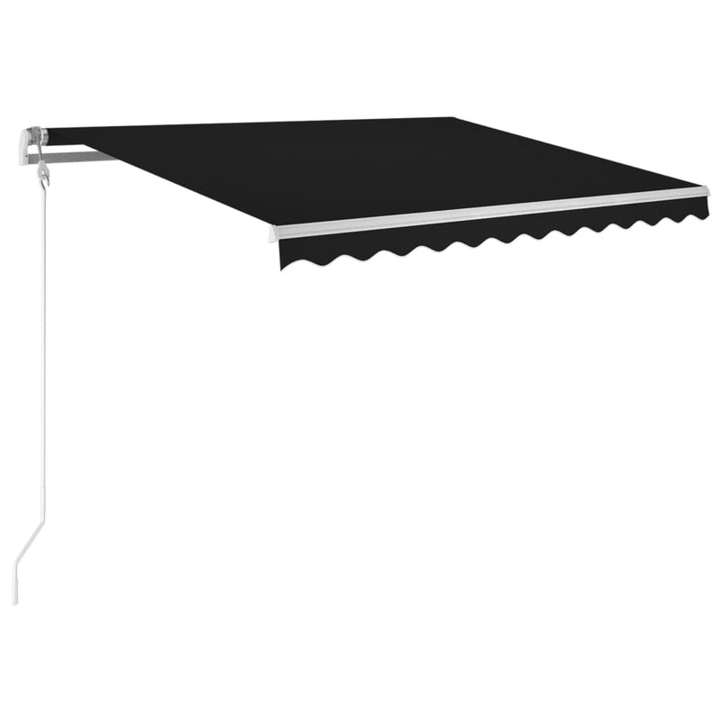 vidaXL antracitszürke automata napellenző 300 x 250 cm