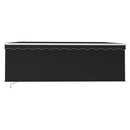 vidaXL antracitszürke kézzel kihúzható napellenző redőnnyel 4 x 3 m