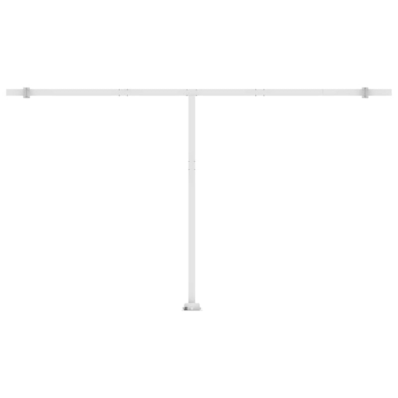vidaXL antracitszürke automata póznás napellenző 500x300 cm