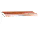 vidaXL Manuális Napernyő 6 x 3,5 m