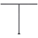 vidaXL krémszínű kézzel kihúzható LED-es napellenző 300 x 250 cm