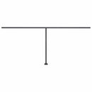 vidaXL krémszínű automata póznás napellenző 600 x 300 cm