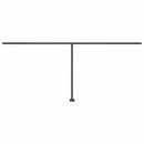 vidaXL krémszínű automata szélérzékelős és LED-es napellenző 600x300cm