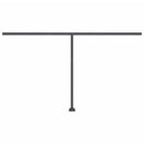 vidaXL krémszínű kézzel kihúzható LED-es napellenző 400 x 350 cm