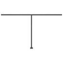 vidaXL kék és fehér automata póznás napellenző 450 x 350 cm