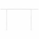 vidaXL sárga és fehér kézzel kihúzható LED-es napellenző 4 x 3 m