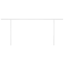 vidaXL krémszínű kézzel kihúzható LED-es napellenző 6x3 m