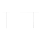 vidaXL sárga-fehér szélérzékelős és LED-es napellenző 5 x 3,5 m