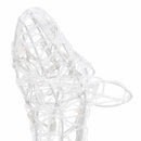 vidaXL 300 LED-es meleg fehér akril karácsonyi rénszarvascsalád