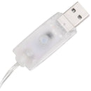 vidaXL dekoratív kék fényű LED-es akril fénykúp 120 cm