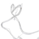 vidaXL rénszarvas és szán kültéri karácsonyi dekoráció 252 LED-del