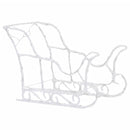 vidaXL akril rénszarvasok és szán karácsonyi dekoráció 280x28x55 cm